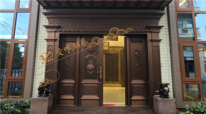 銅門廠家別墅銅門 銅門廠家別墅銅門