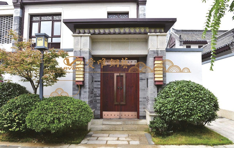 中式銅門 中式銅門