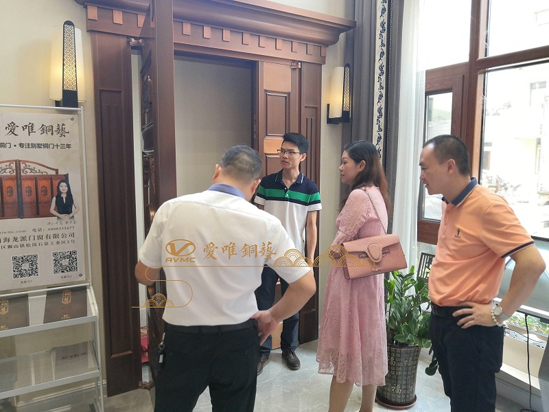 銅大門愛唯銅藝