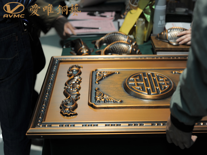 佛山南海銅門(mén)廠(chǎng)家愛(ài)唯銅藝