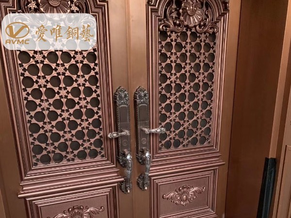 【佛山別墅銅門(mén)廠】怎樣辨別真銅門(mén)與仿銅門(mén)
